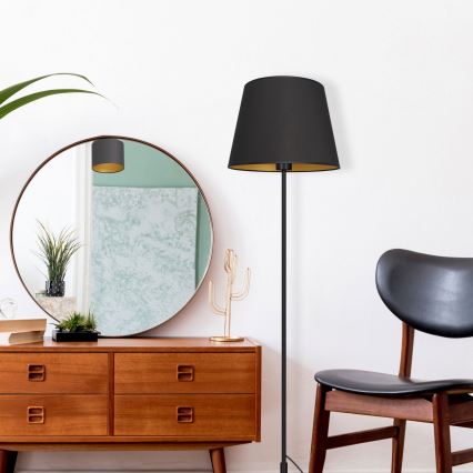 Лампион ARDEN 1xE27/60W/230V черен/златист