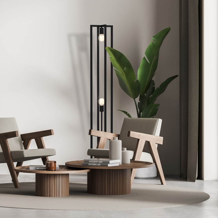 Лампион ARNOLD 2xE27/60W/230V черен