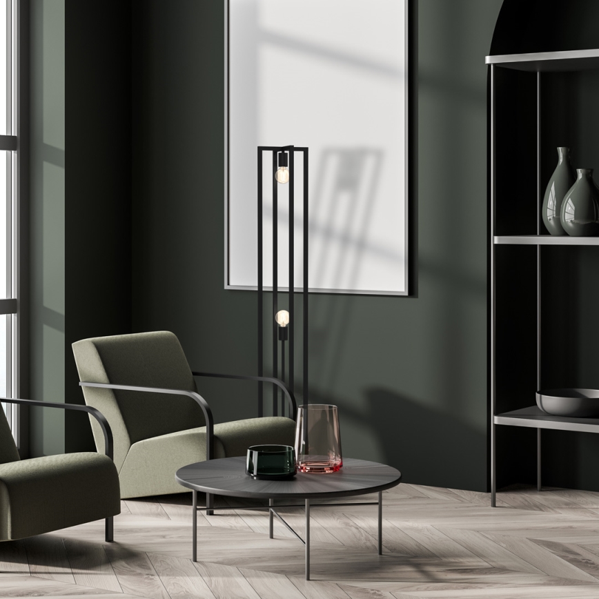 Лампион ARNOLD 2xE27/60W/230V черен