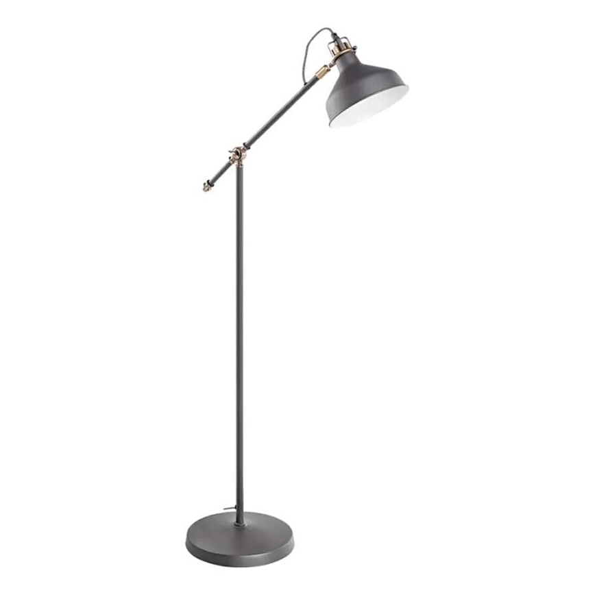 Лампион ARTHUR 1xE27/25W/230V сив