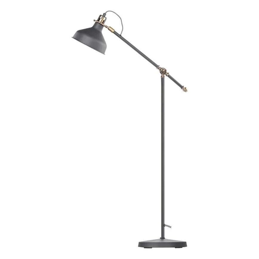 Лампион ARTHUR 1xE27/25W/230V сив