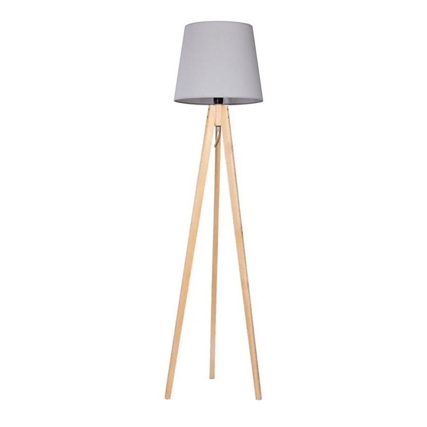 Лампион CONE 1xE27/60W/230V бор сив
