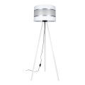 Лампион CORAL 1xE27/60W/230V бял/матов хром
