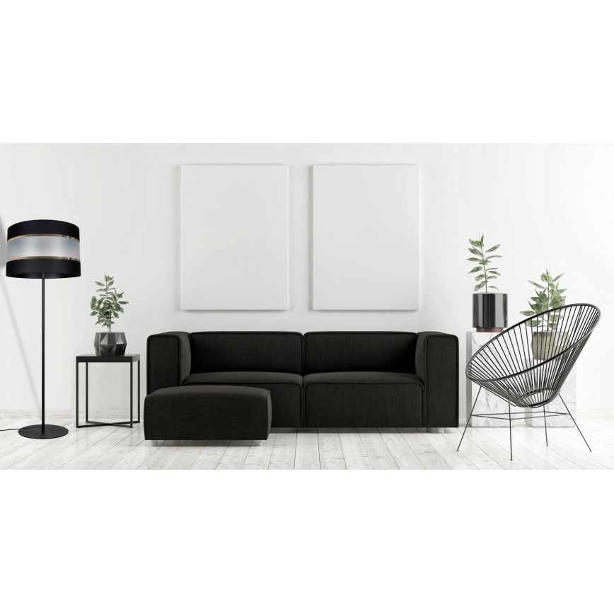 Лампион CORAL 1xE27/60W/230V черен