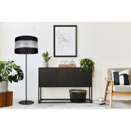 Лампион CORAL 1xE27/60W/230V черен