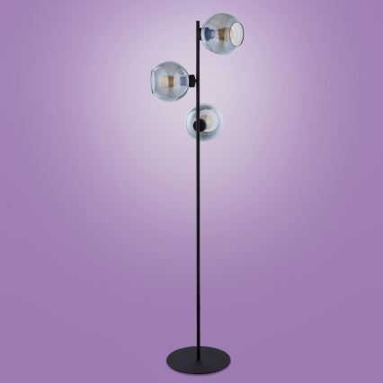 Лампион CUBUS 3xE27/60W/230V черен