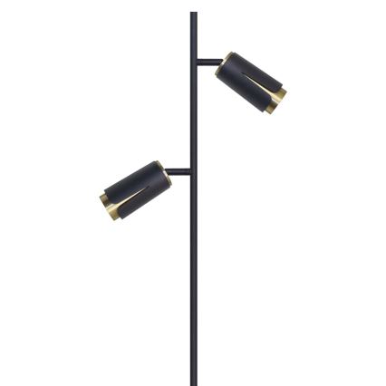 Лампион ЦВЕТЕ 2xGU10/8W/230V черен