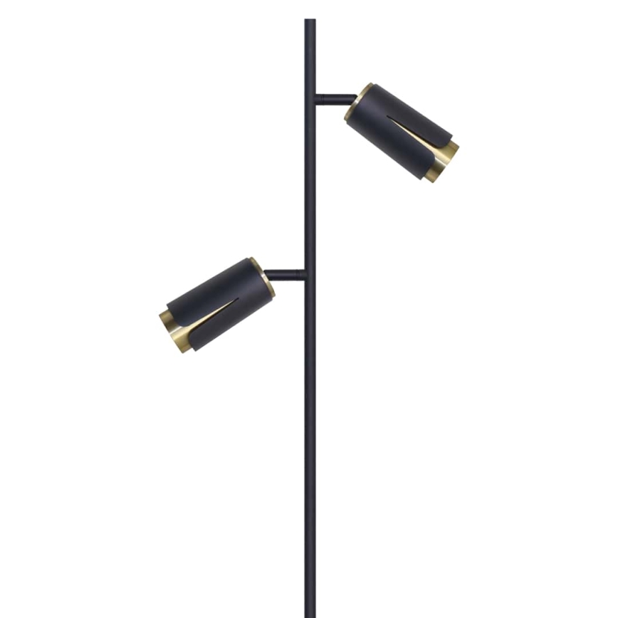 Лампион ЦВЕТЕ 2xGU10/8W/230V черен