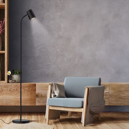 Лампион FELIX 1xGU10/9W/230V черен