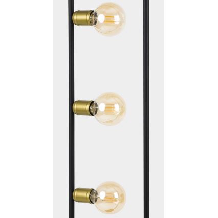 Лампион HYDRIA 3xE27/60W/230V черен