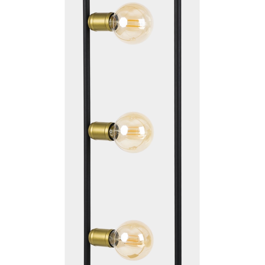 Лампион HYDRIA 3xE27/60W/230V черен