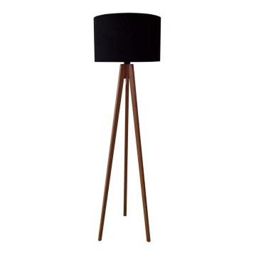 Лампион ROLLER 1xE27/60W/230V дъб черен