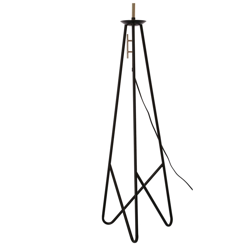 Лампион TAFLO 1xE27/60W/230V бял/черен/златист