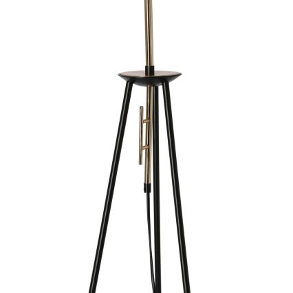 Лампион TAFLO 1xE27/60W/230V бял/черен/златист