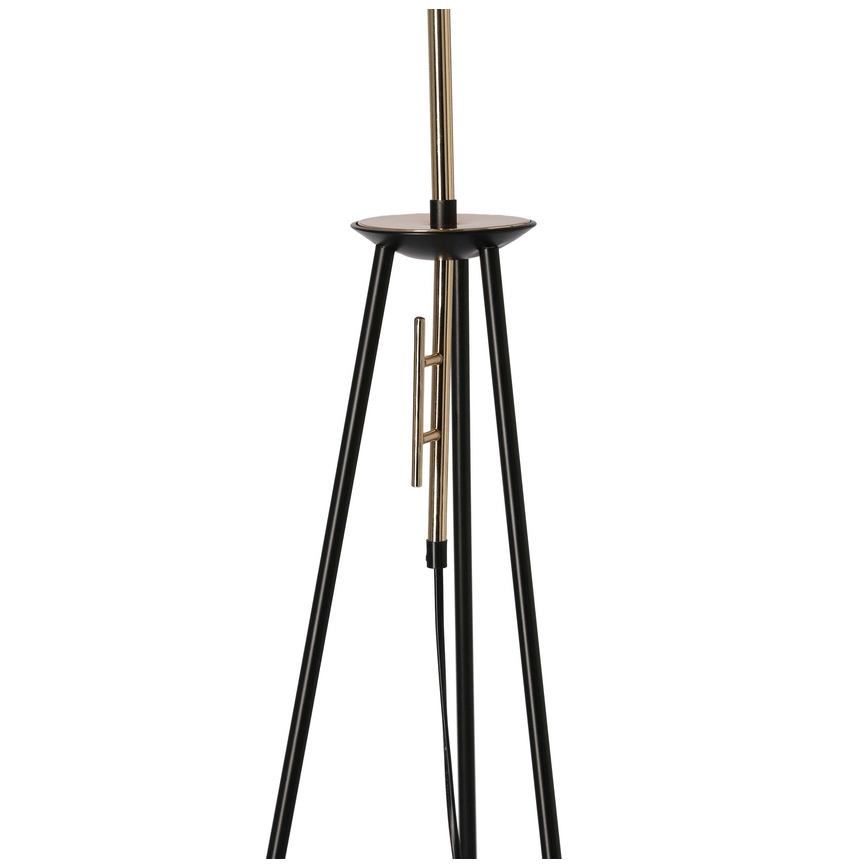 Лампион TAFLO 1xE27/60W/230V бял/черен/златист