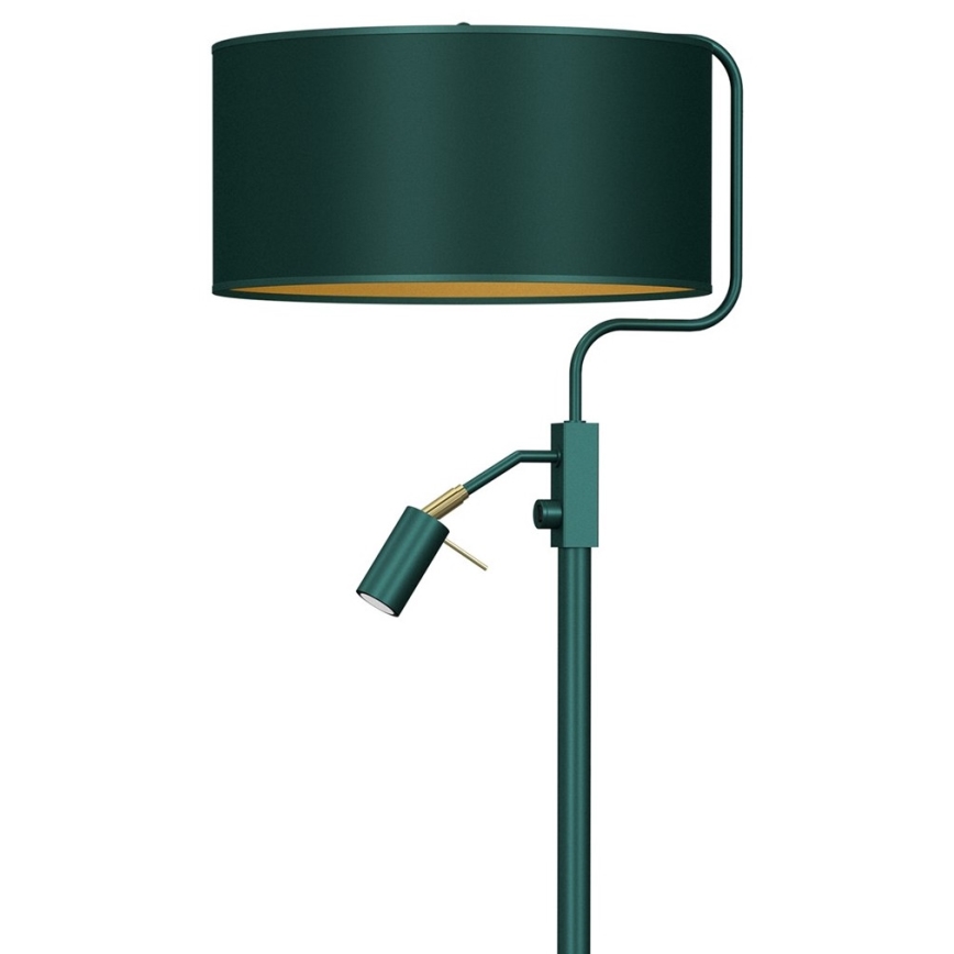 Лампион VERDE 1xE27/60W/230V + 1xGU10-MR11/7W зелен