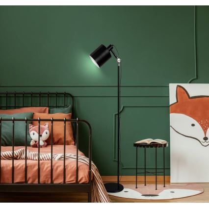 Лампион ZANA 1xE27/60W/230V черен