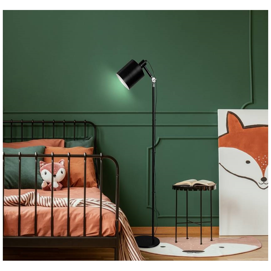 Лампион ZANA 1xE27/60W/230V черен