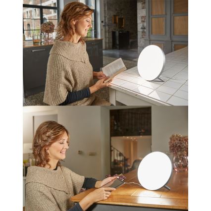 Lanaform - LED интелигентна многофункционална настолна лампа WL-100C LED/5W/5V