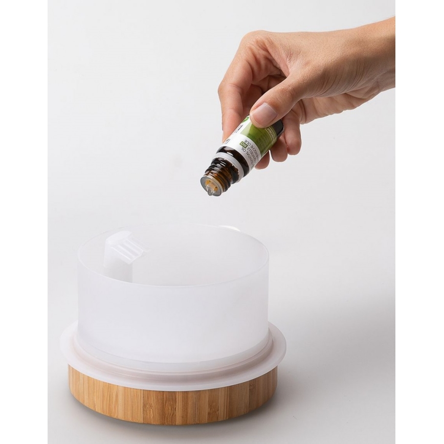 Lanaform - LED ултразвуков ароматен дифузер 5V 280 мл USB