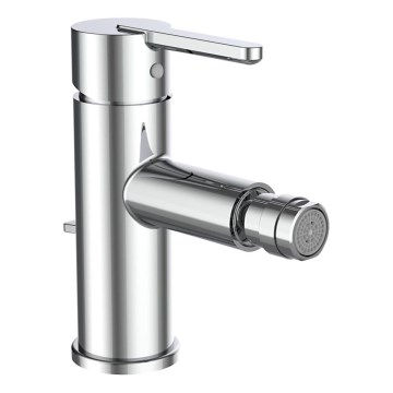 LAUFEN H3410810041141 - Кран за биде + сифон с преливник LUA лъскав хром