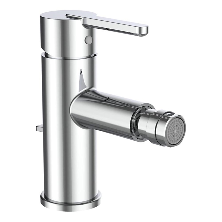 LAUFEN H3410810041141 - Кран за биде + сифон с преливник LUA лъскав хром
