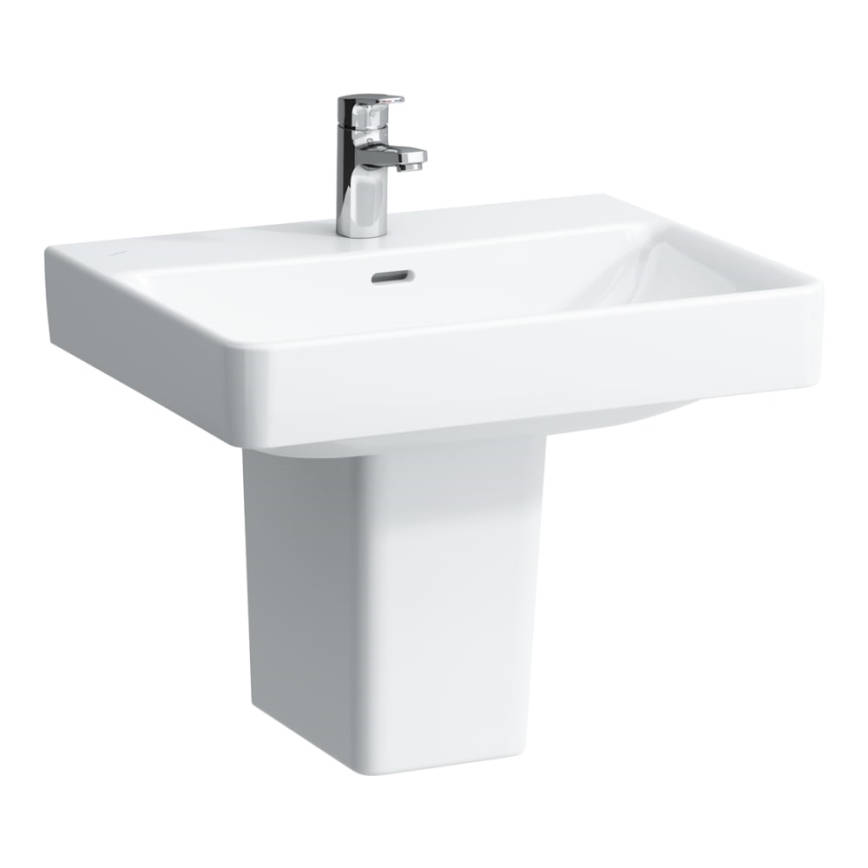 LAUFEN H8109630001091 - Басейн с плот/стенен PRO 60x46,5 см керамика/бял