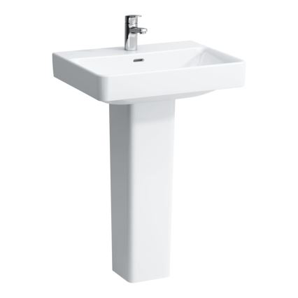 LAUFEN H8109630001091 - Басейн с плот/стенен PRO 60x46,5 см керамика/бял