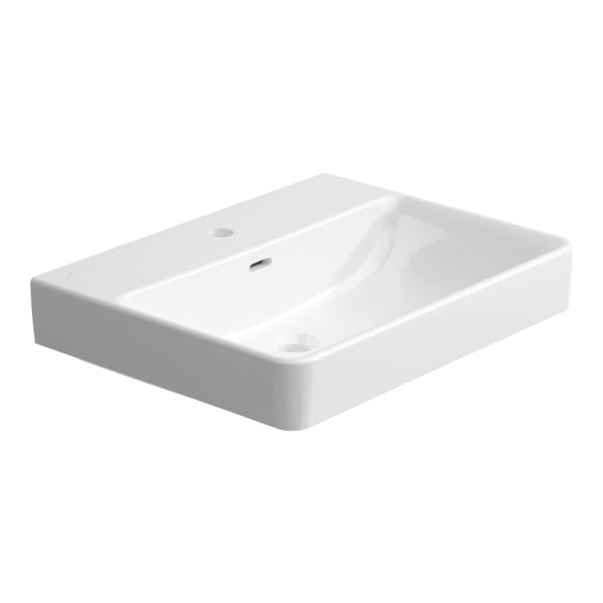 LAUFEN H8109630001091 - Басейн с плот/стенен PRO 60x46,5 см керамика/бял