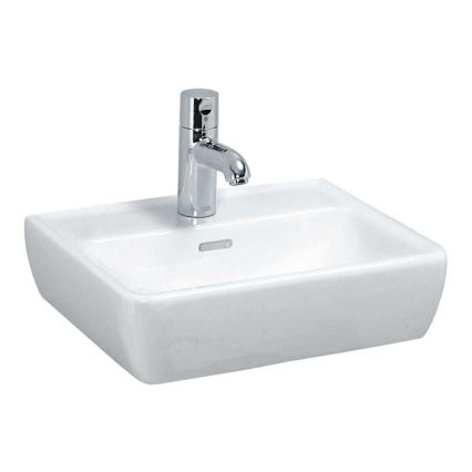 LAUFEN H8119510001041 - Басейн с плот/стенен PRO 45x34 см керамика/бял