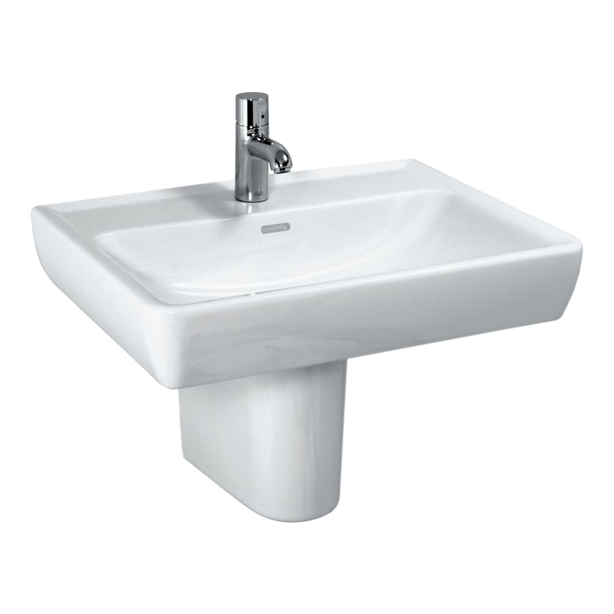 LAUFEN H8189510001041 - Басейн с плот/стенен PRO 55x48 см керамика/бял