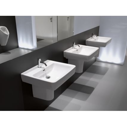 LAUFEN H8189530001041 - Басейн с плот/стенен PRO 65x48 см керамика/бял