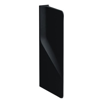LAUFEN H8472800200001 - Разделителна преграда за писоар VAL 69x37 cm керамика/гланцово черно