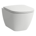 LAUFEN H8660800000001 - Подвесен WC LUA, керамика, бял + седалка за WC SoftClose LUA, дюропласт, бяла