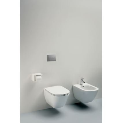 LAUFEN H8660800000001 - Подвесен WC LUA, керамика, бял + седалка за WC SoftClose LUA, дюропласт, бяла
