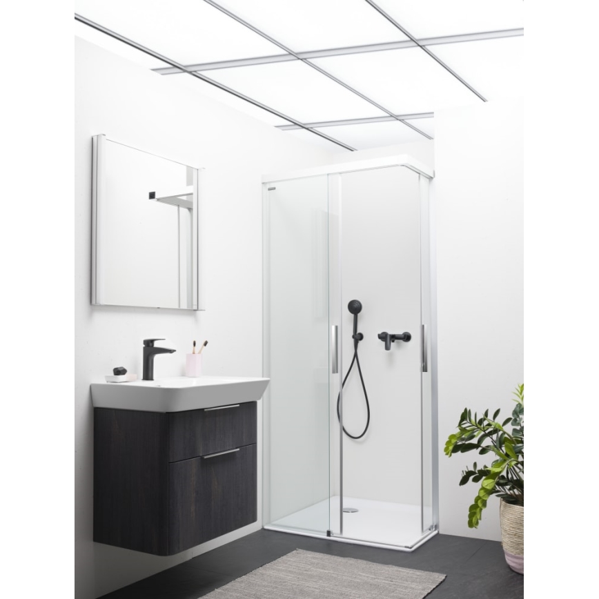 LAUFEN HF500702428000 - Смесител за мивка LAURIN 16,2 см, матов титанов черен