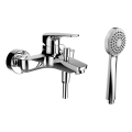 LAUFEN HF500760100600 - Комплект за вана със смесител LAURIN, лъскав хром