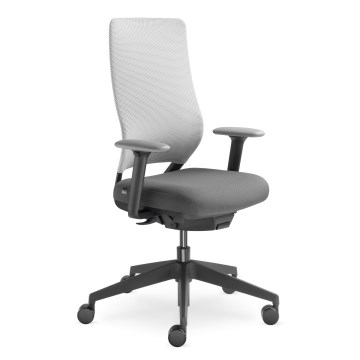 LD Seating - Офисен стол ARCUS сив/антрацит