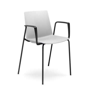 LD Seating - Офисен стол SKY бял/черен