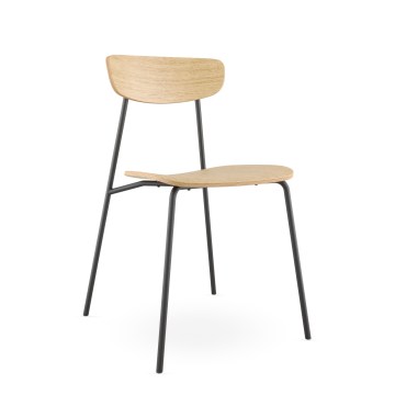 LD Seating - Офисен стол TRIVI кафяв/черен