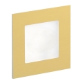LDST AN-01-SZ-BZ9 - LED стълбищна лампа ANGEL 9xLED/1,2W/230V златна 6500K