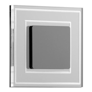 LDST KE-01-CB-BZ8 - LED осветително тяло за стълби KELLY 8xLED/1,2W/230V лъскаво черно 6500K