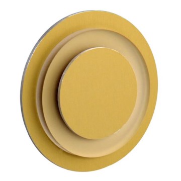 LDST LI-01-SZ-BC8 - LED стълбищна лампа LILI 8xLED/1,2W/230V златна 3500K