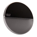 LDST RO-01-CB-BZ4 - LED стълбищна лампа ROBIN 4xLED/1,2W/230V блясък, черна 6500K