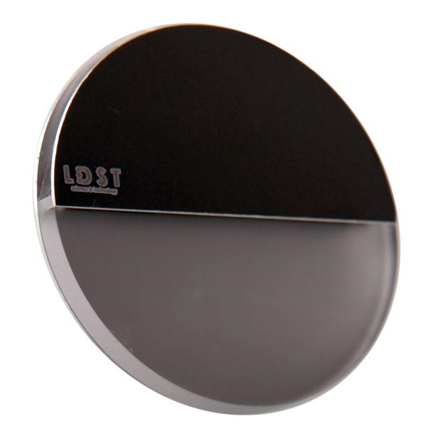 LDST RO-01-SC-BC4 - LED стълбищна лампа ROBIN 4xLED/1,2W/230V матов черна 3500K