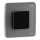 LDST SW-01-SC-BZ8 - LED стълбищна лампа SWIFT 8xLED/1,2W/230V матов черна 6500K
