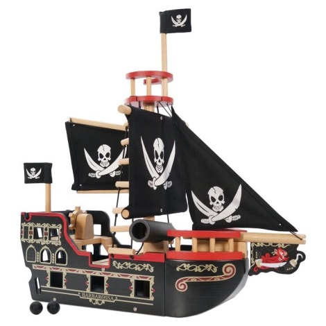 Le Toy Van - Пиратска лодка Barbarossa