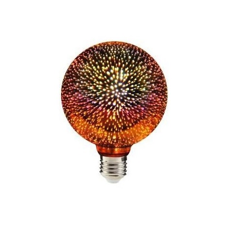 LED 3D Декоративна крушка с нажежаема жичка G95 E27/3,5W/230V