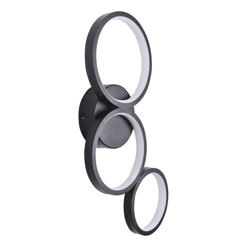 LED аплик FLAMENCO LED/23W/230V 4000K черен