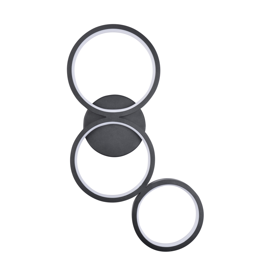 LED аплик FLAMENCO LED/23W/230V 4000K черен